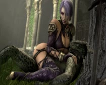 3D Animated Argonian Crossover Ivy_Valentine Soul_Calibur Source_Filmmaker The_Elder_Scrolls_V:_Skyrim noname55 // 1920x1080 // 2.5MB // webm