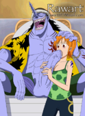 Animated Arlong Nami One_Piece RawArt // 509x700 // 527.3KB // gif