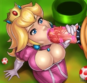 Bowser Princess_Peach Super_Mario_Bros aaaninja // 1600x1520 // 291.1KB // jpg