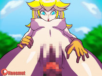 Animated Naesmut Princess_Peach Super_Mario_Bros // 600x450 // 3.1MB // gif