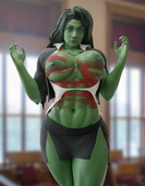 3D Batesz Blender Marvel_Comics She-Hulk_(Jennifer_Walters) // 1565x2000 // 1.8MB // jpg