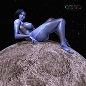 3D Cortana GunnerSteve3D Halo // 2000x2000 // 495.2KB // jpg