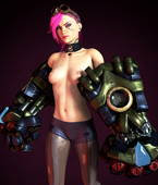 3D Blender League_of_Legends Pewposterous Vi // 1280x1503 // 402.3KB // png