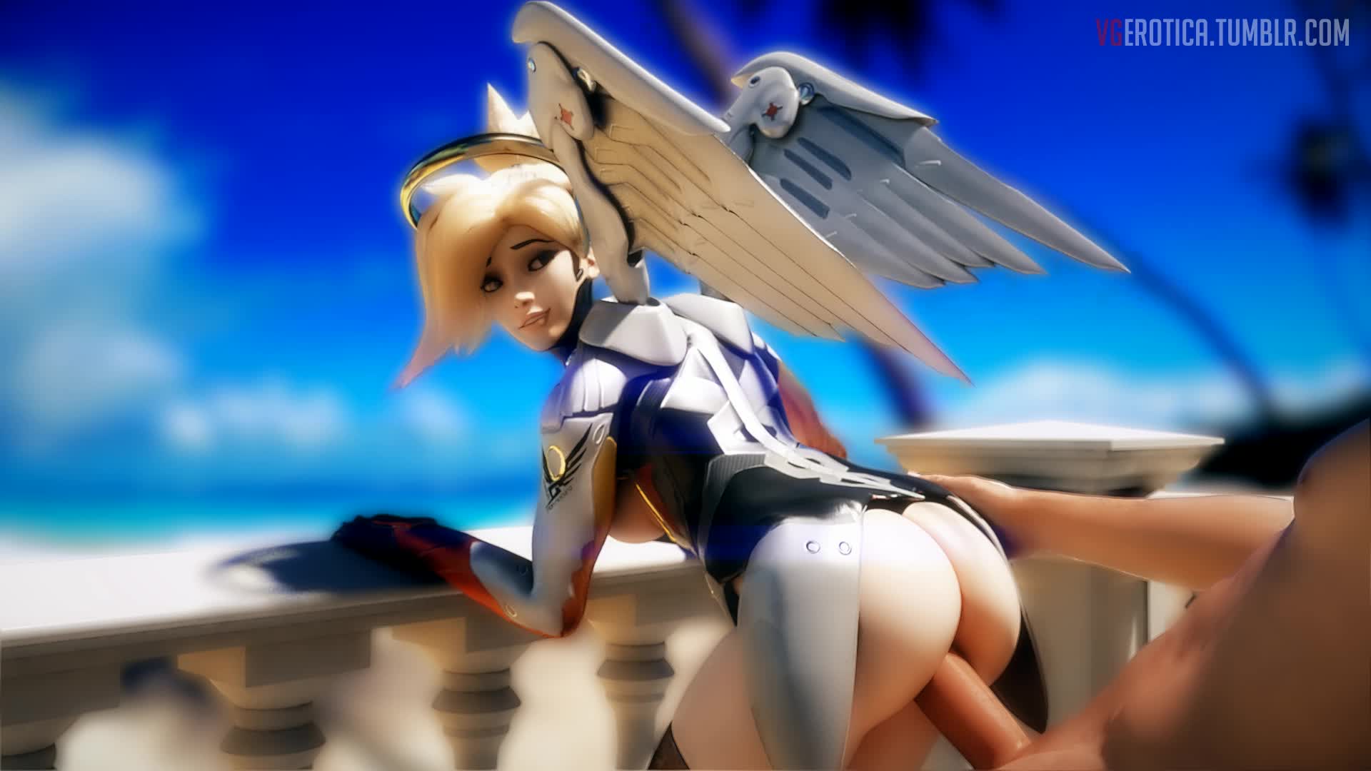 3D Animated Mercy Overwatch VG_Erotica // 1920x1080 // 4.0MB // webm