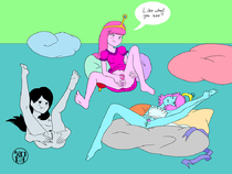 Adventure_Time ColdFusion Engagement_Ring_Princess Marceline_the_Vampire_Queen Princess_Bubblegum // 1000x750 // 342.1KB // jpg