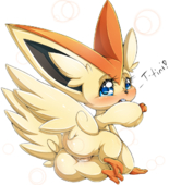 Pokemon Victini_(Pokemon) // 532x584 // 263.9KB // png