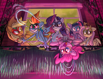 Applejack Fluttershy My_Little_Pony_Friendship_Is_Magic Pinkie_Pie Rainbow_Dash Rarity Twilight_Sparkle // 1400x1070 // 1.6MB // png