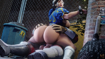 3D Animated Blender Chun-Li M._Bison Sound Street_Fighter sfm-dh // 1920x1080, 6s // 10.7MB // mp4