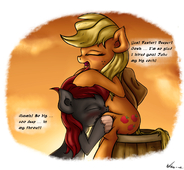 Applejack My_Little_Pony_Friendship_Is_Magic Nekome // 1280x1180 // 1.1MB // png