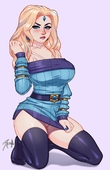 Crystal_Maiden DOTA_2 Xinaelle // 969x1500 // 163.9KB // jpg