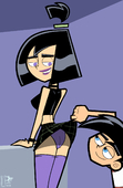 2008 DLT_(artist) Danny_Phantom Danny_Phantom_(character) Sam_Manson // 910x1400 // 169.4KB // png