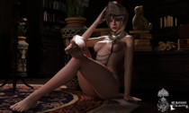 3D Ashley_Graham Blender Resident_Evil Resident_Evil_4_Remake Weaselboots // 3560x2140 // 7.3MB // png