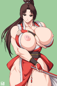 King_of_Fighters Mai_Shiranui // 800x1200 // 487.6KB // png