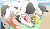 Fairy_Tail Lucy_Heartfilia Taurus // 850x502 // 122.5KB // jpg