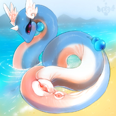 Dragonair_(Pokémon) Pokemon // 1000x1000 // 997.5KB // png