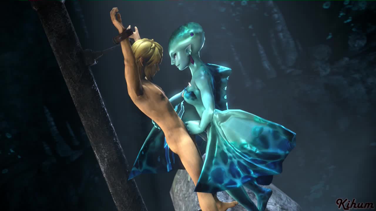 Animated Kihum Link Princess_Ruto The_Legend_of_Zelda // 1280x720 // 2.5MB // webm