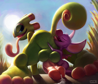 Laylee_the_Bat Yooka-Laylee yooka_the_chameleon // 2000x1723 // 2.2MB // png