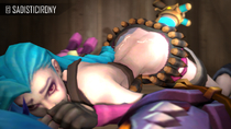 3D Jinx League_of_Legends sadisticirony // 1280x720 // 790.2KB // png