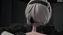 3D Android_2B Animated Nier Nier_Automata Sound Source_Filmmaker redmoa // 1280x720 // 7.7MB // mp4