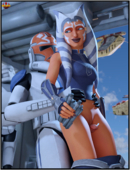 3D Ahsoka_Tano Blender Clone_Wars SnafuSevSix Star_Wars Togruta // 1886x2474 // 21.3MB // png