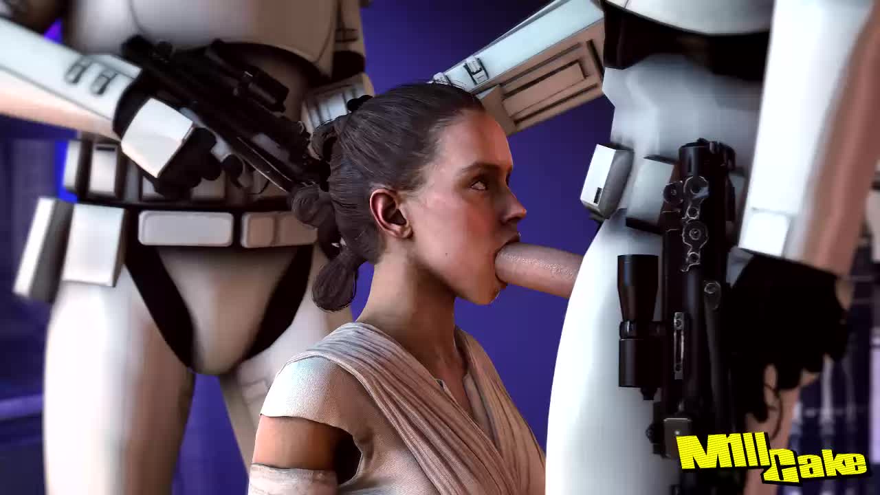 3D Animated Rey Source_Filmmaker Star_Wars:_The_Force_Awakens Stormtrooper m1llcake // 1280x720 // 1.1MB // webm