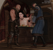 Letho_of_Gulet The_Witcher The_Witcher_3:_Wild_Hunt Triss_Merigold Vernon_Roche Yennefer Zer0g0d // 1135x1080 // 2.0MB // png