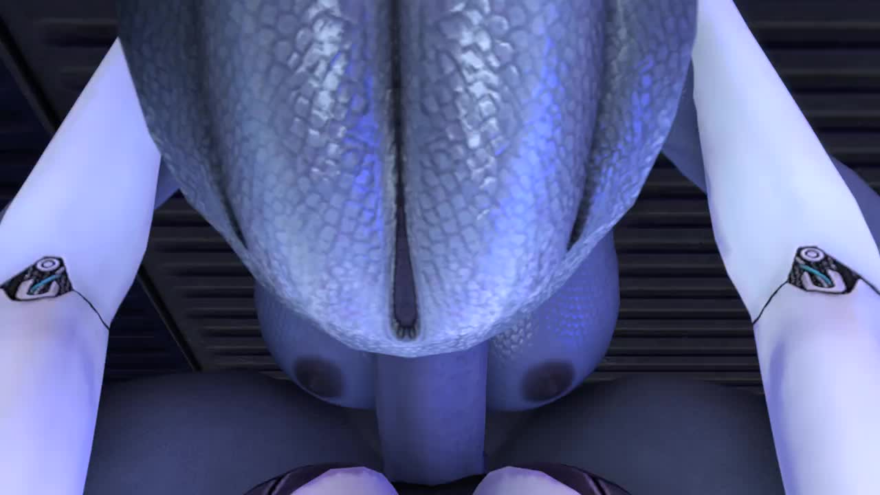 3D Animated Asari Edi Liara_T'Soni Mass_Effect Sound movealongmate // 1280x720 // 1.7MB // webm