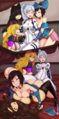 Blake_Belladonna RWBY Ruby_Rose Standby_(Artist) Weiss_schnee Yang_Xiao_Long // 964x1920 // 1.9MB // png