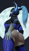 3D Blender DOTA_2 Luna bluelightsfm // 1080x1920 // 2.1MB // png