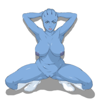 Liara_T'Soni Mass_Effect okbadxample // 1280x1280 // 299.0KB // png