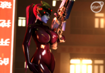 3D Overwatch Source_Filmmaker Widowmaker mikkersu // 1539x1080 // 1.1MB // png