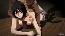 3D Animated Attack_On_Titan Mikasa_Ackerman Missing_Thumb Sound // 1200x674 // 7.8MB // webm