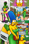 Bart_Simpson Marge_Simpson The_Simpsons the_gift // 802x1181 // 691.7KB // jpg