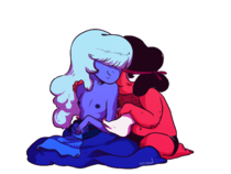 Ruby_(Steven_Universe) Sapphire_(Steven_Universe) Steven_Universe // 1500x1125 // 305.2KB // png