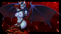 DOTA_2 Defense_Of_The_Ancients_2 Queen_of_Pain Xinaelle // 4000x2250 // 2.3MB // jpg