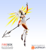 3D Blender Mercy Overwatch fireboxstudio // 1280x1384 // 241.0KB // jpg