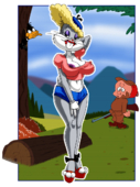 Bugs_Bunny Daffy_Duck Elmer_Fudd Looney_Tunes No_One_(artist) // 836x1121 // 805.9KB // png