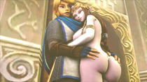 3D Link Princess_Zelda Source_Filmmaker The_Legend_of_Zelda jujala // 1920x1080 // 1.6MB // png