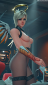 3D Mercy Overwatch Velocihaxor // 1440x2560 // 1.6MB // jpg