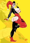 Batman_(Series) CourierArt DC_Comics Harley_Quinn // 2079x3000 // 303.9KB // jpg