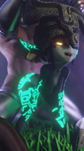 3D Animated Midna The_Legend_of_Zelda rouge_nine // 1080x1920, 10s // 8.5MB // mp4