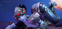 3D Blender MajorKoenisch Overwatch Widowmaker // 3480x1620 // 1.8MB // jpg