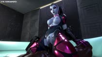 3D Animated Blender Overwatch Sound The_Firebrand Widowmaker // 1280x720 // 19.6MB // webm