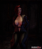 3D AniAniBoy Animated Avengers Black_Widow_(Natasha_Romanova) Blender Marvel_Comics Sound // 720x852, 38s // 10.5MB // mp4