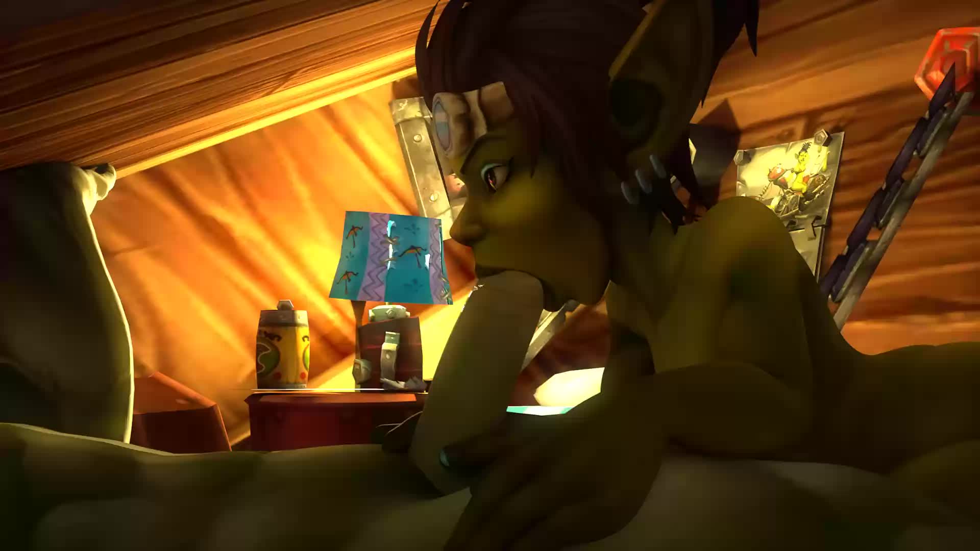 3D Animated Goblin Rexxcraft World_of_Warcraft // 1920x1080 // 790.6KB // webm