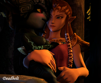 3D Deadbolt Midna Princess_Zelda Source_Filmmaker The_Legend_of_Zelda // 2474x2040 // 3.0MB // png