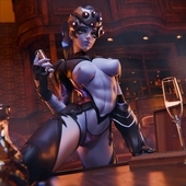 Blender Overwatch Widowmaker gifdoozer // 2880x2880 // 2.8MB // jpg