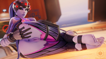 3D Blender Overwatch Widowmaker // 1280x720 // 222.9KB // png