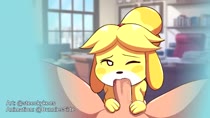 Animal_Crossing Animated Isabelle Sound // 1280x720 // 9.4MB // mp4