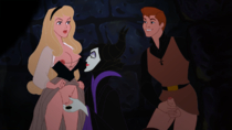 Disney_(series) Inusen_(artist) Maleficent_(character) Prince_Phillip_(character) Princess_Aurora_(character) Sleeping_Beauty_(film) // 1280x720 // 465.4KB // png